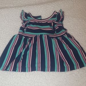 Carter's flutter sleeve top(girls)